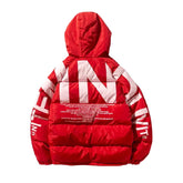 Harajuku Letters Oversized Parkas Coats